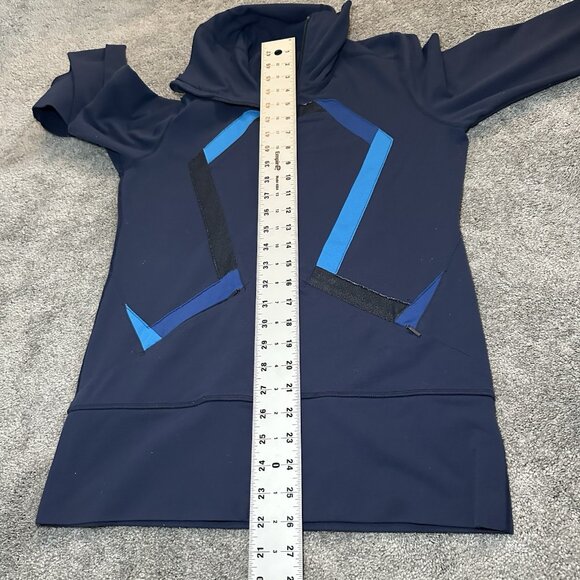 Lululemon Origami In Stride Full Zip Jacket Womens 8 Blue Long Sleeve - Picture 11 of 12